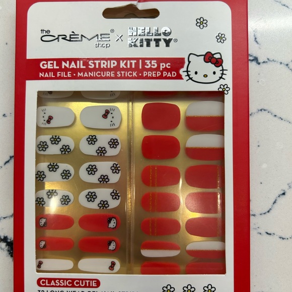 Hello Kitty Press On Nail and Gel Nail Strip Kit - Picture 4 of 5